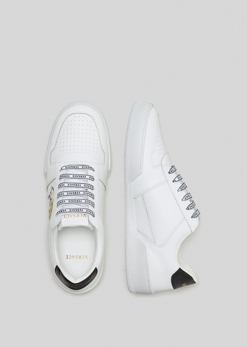 VERSACE Ilus Medusa Print Sneakers outlook