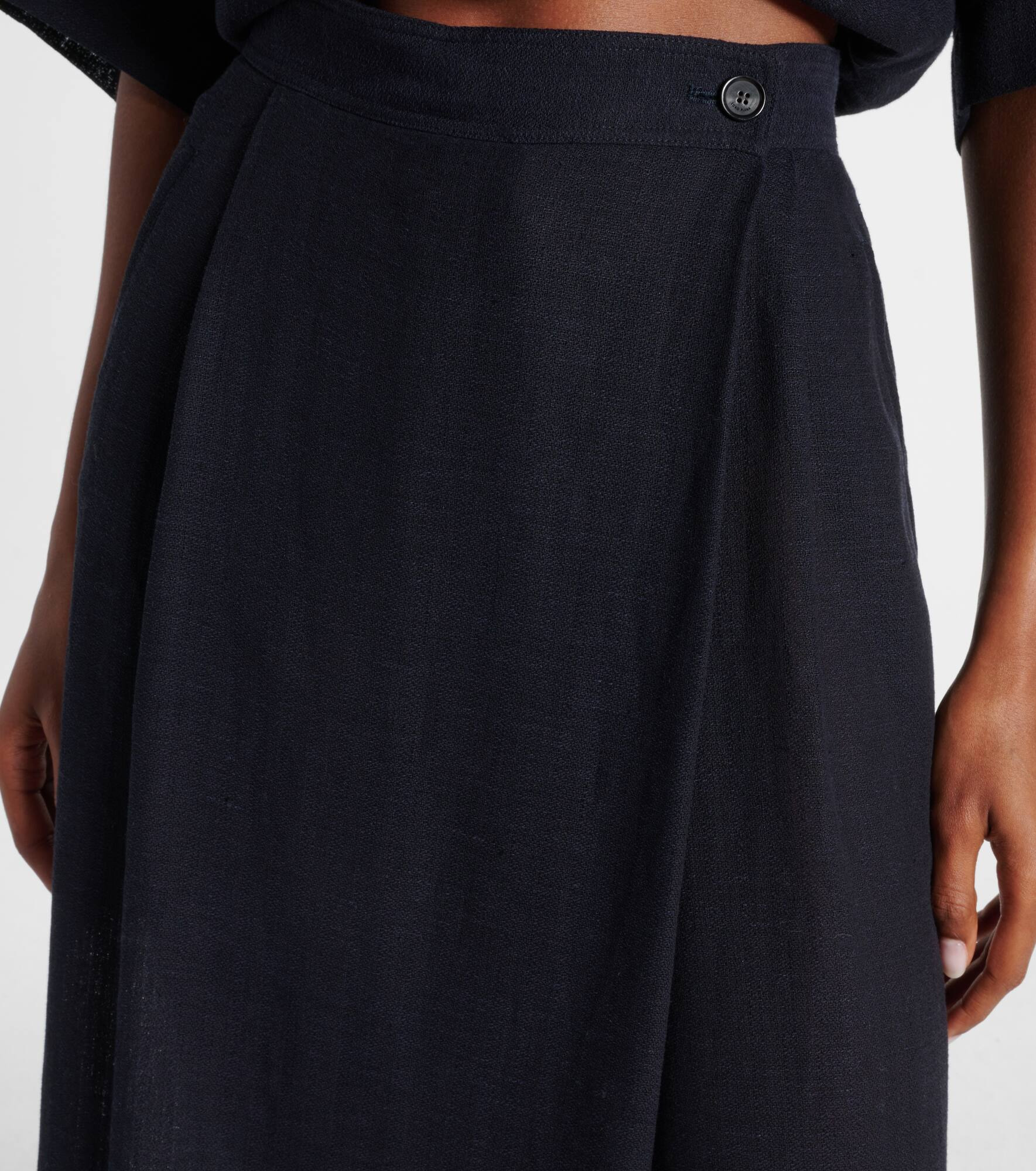Lil linen wide-leg pants - 4