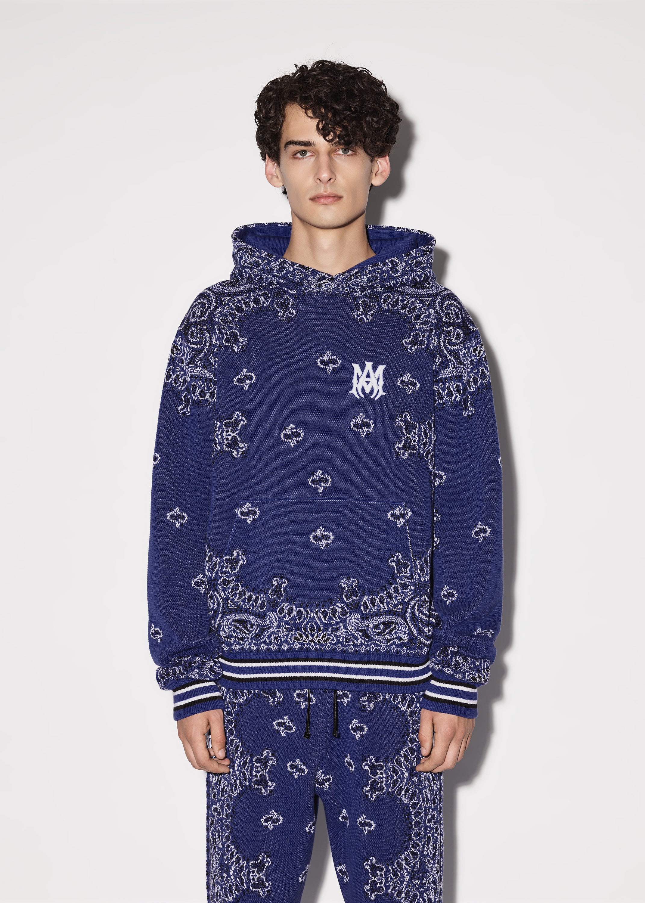 AMIRI BANDANA B-BALL HOODIE | REVERSIBLE