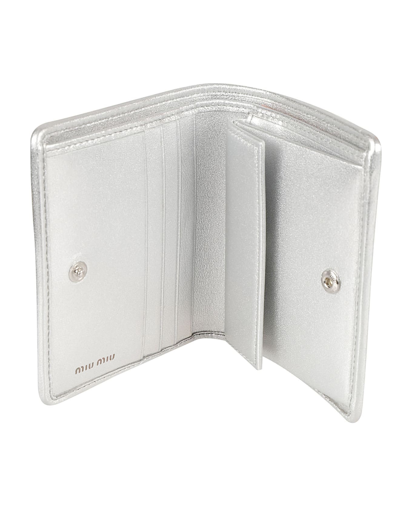 Logo Buttoned Bifold Wallet - 3