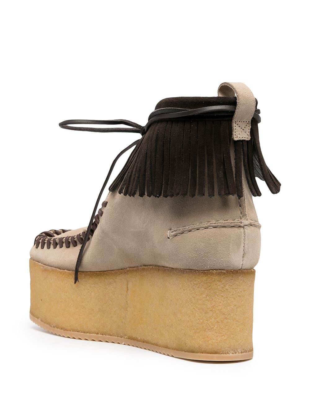 Wallabee platform boots - 3