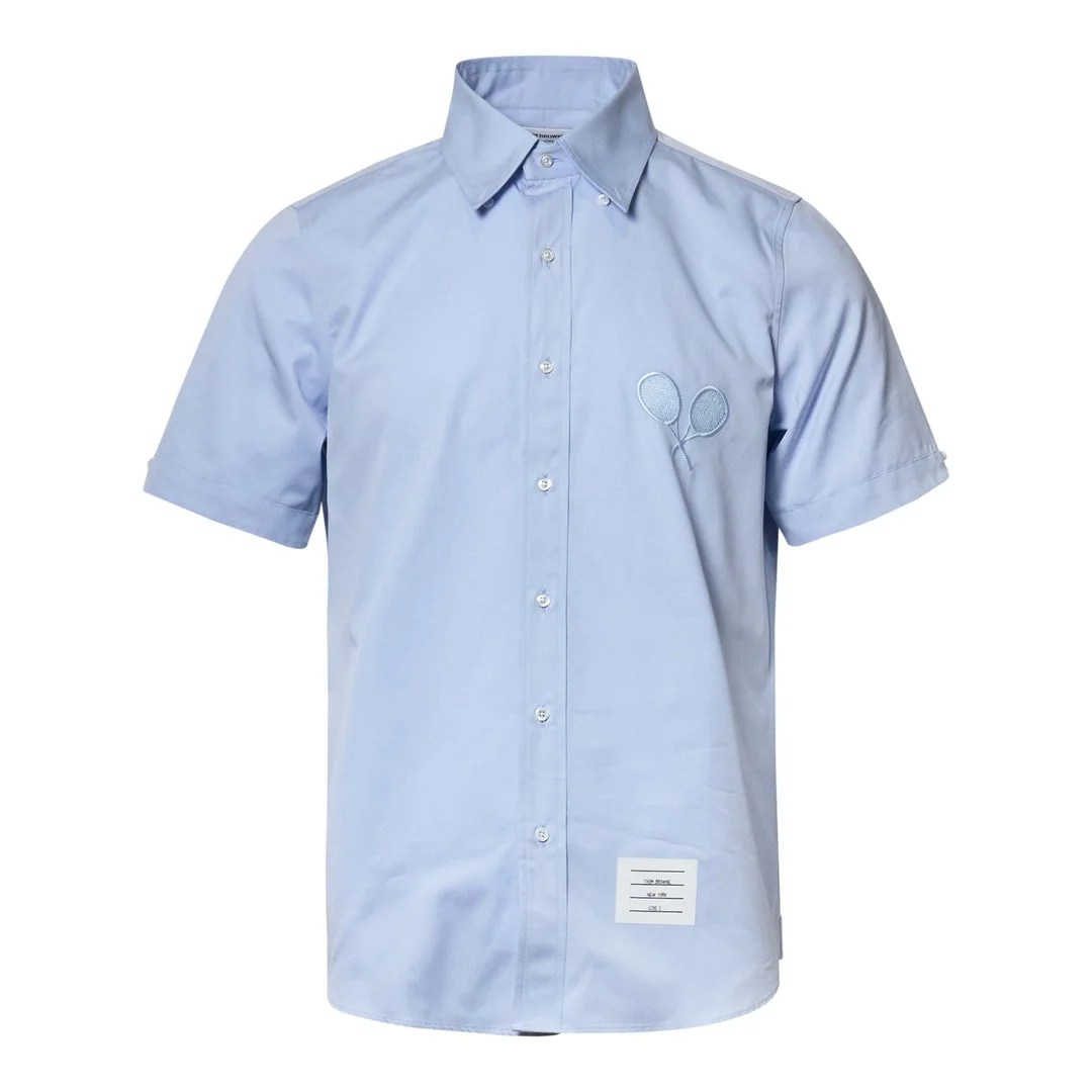 Short Sleeve Button Down Shirt - 1