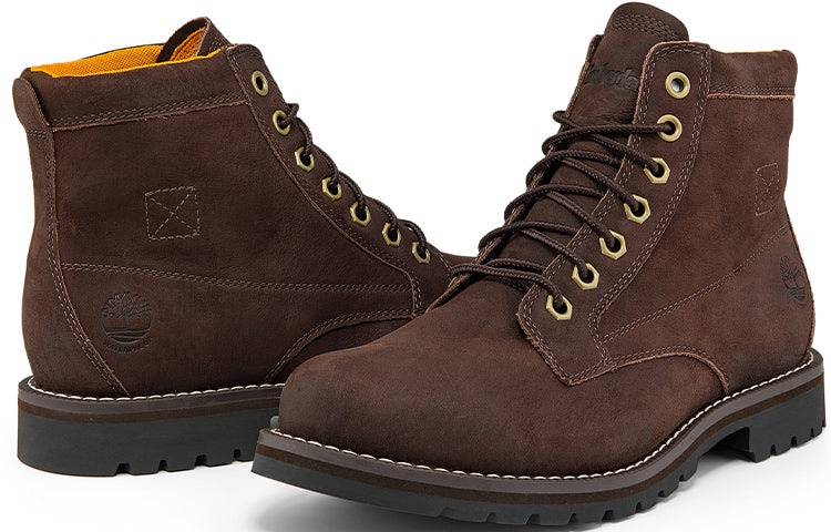 Timberland Redwood Falls Wide Fit Waterproof Boots 'Dark Brown Full Grain' A44P9W - 5