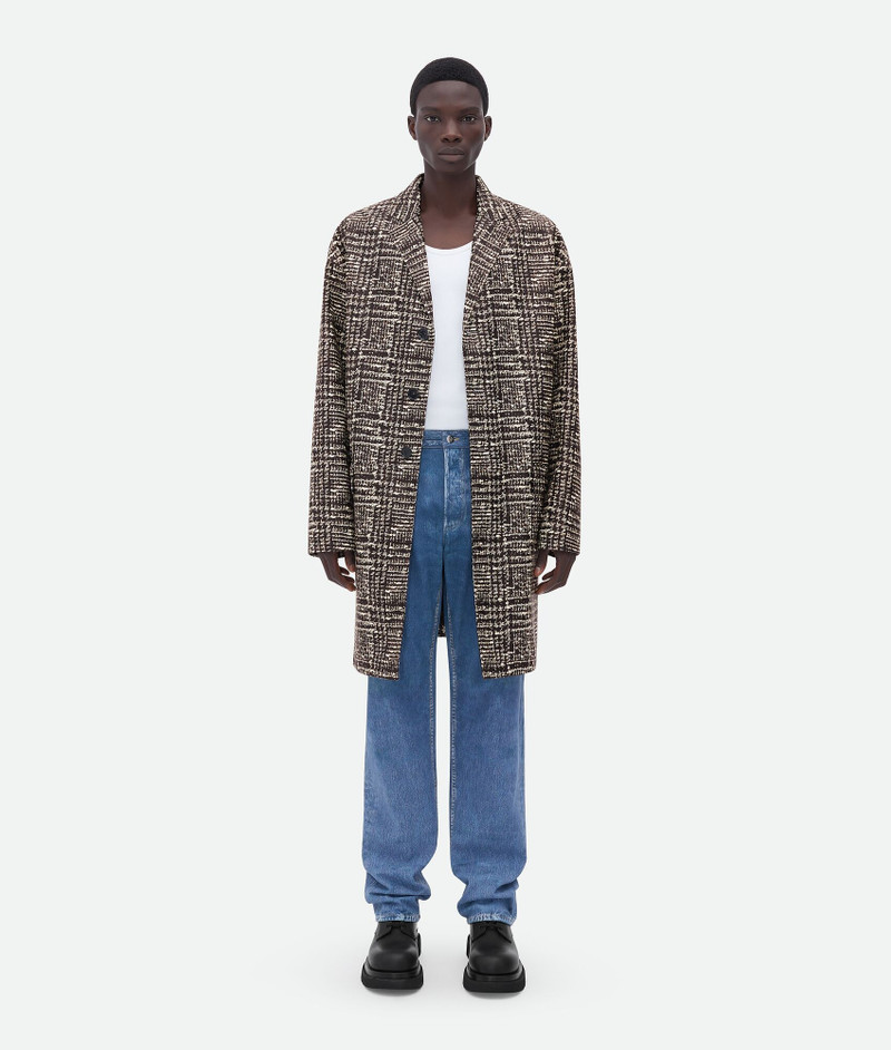 printed leather prince of wales coat 1