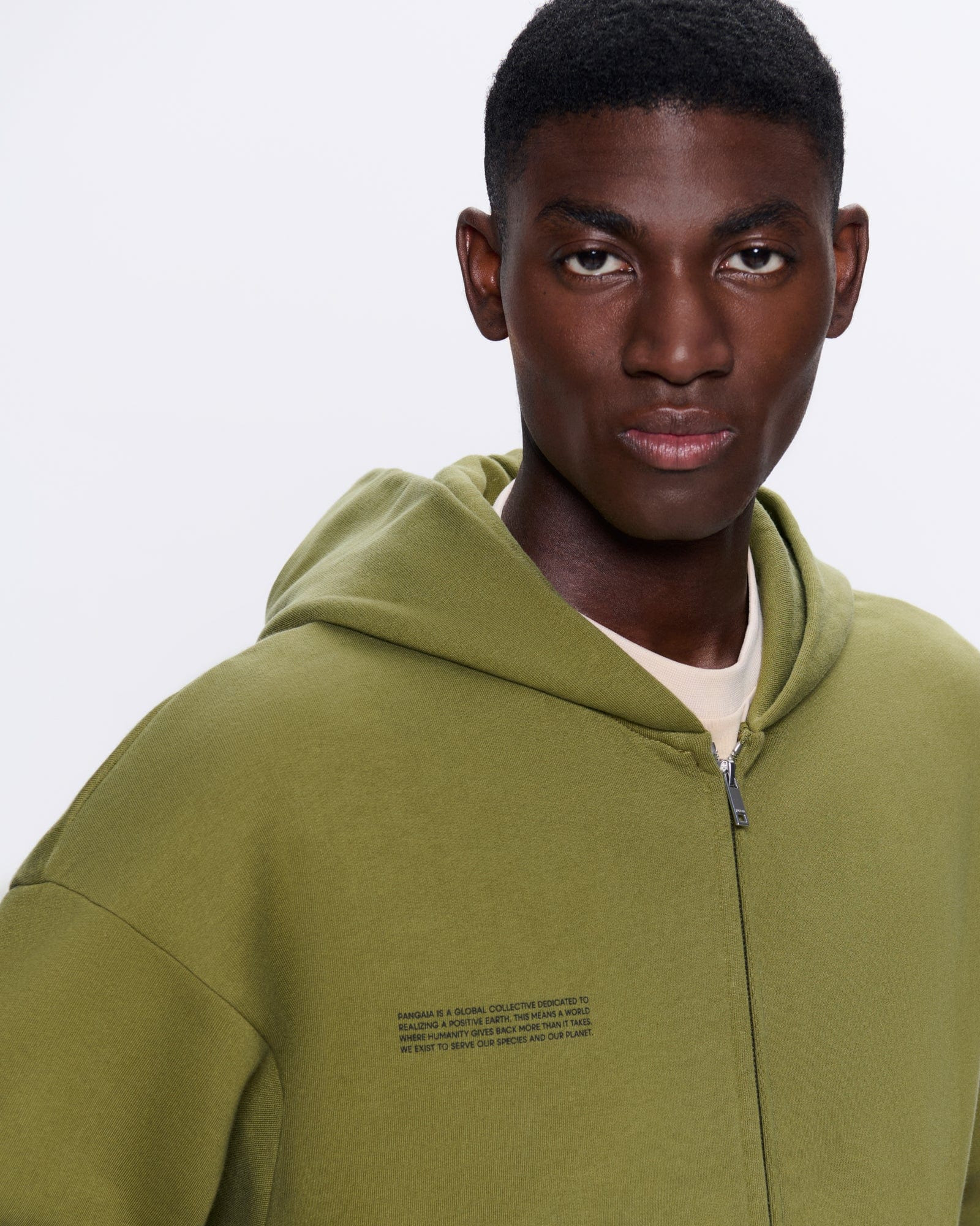 Mens DNA Heavyweight Zipped Hoodie - Highland Green - 5