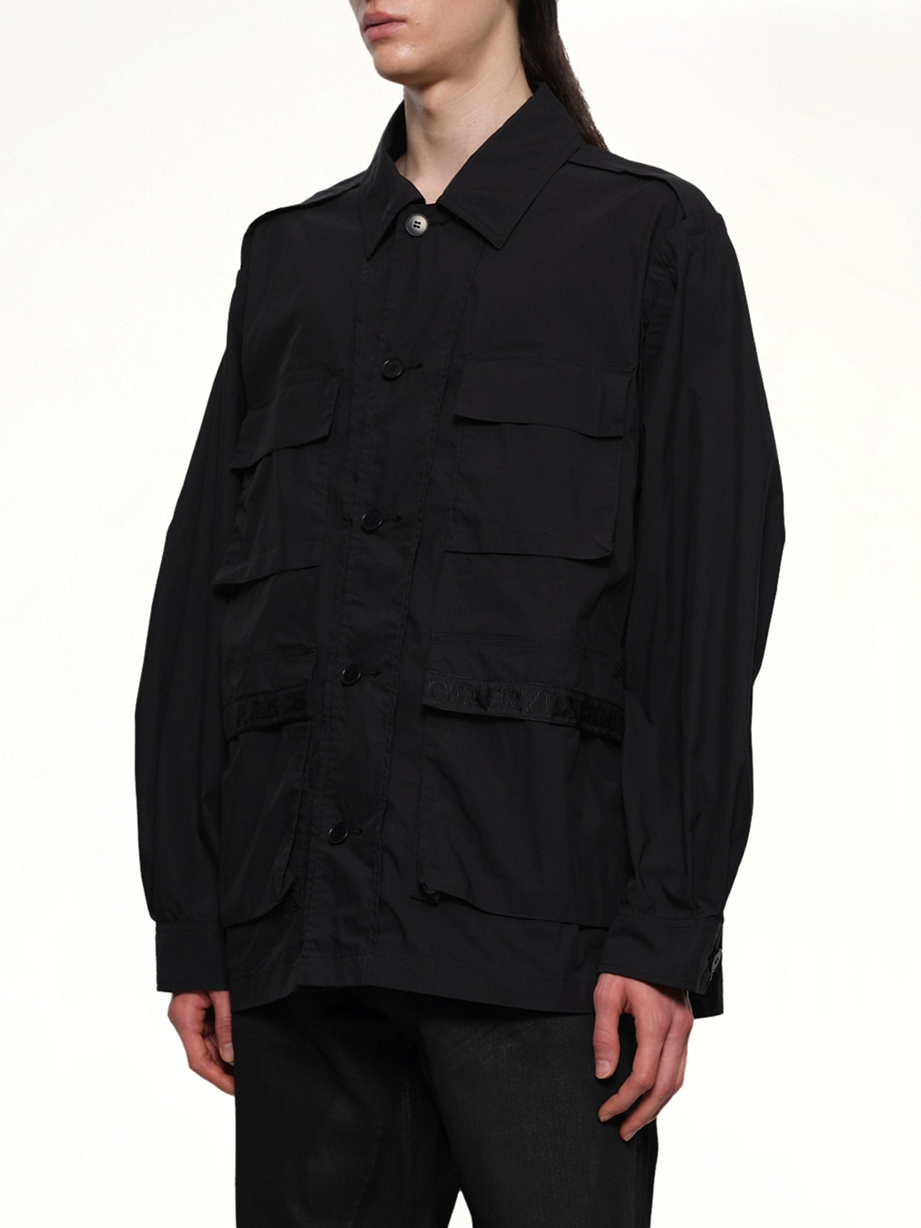 Pocket Shirt in Black - 6