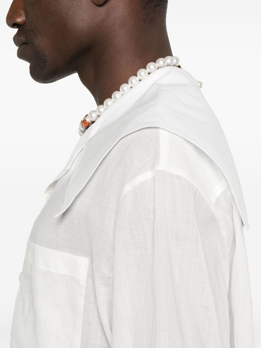 sailor-collar shirt - 5