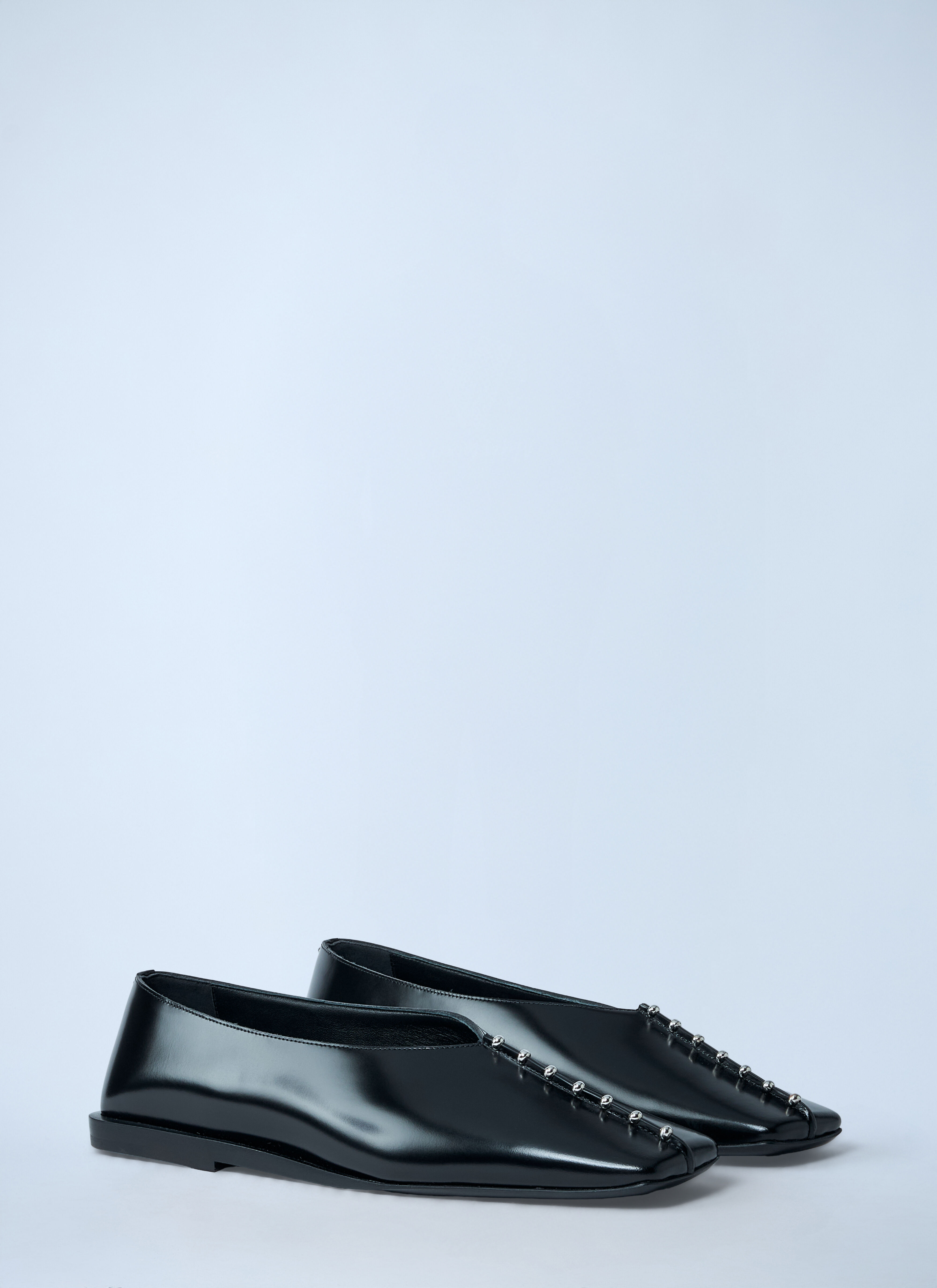 Leather Ballerina Flats - 2