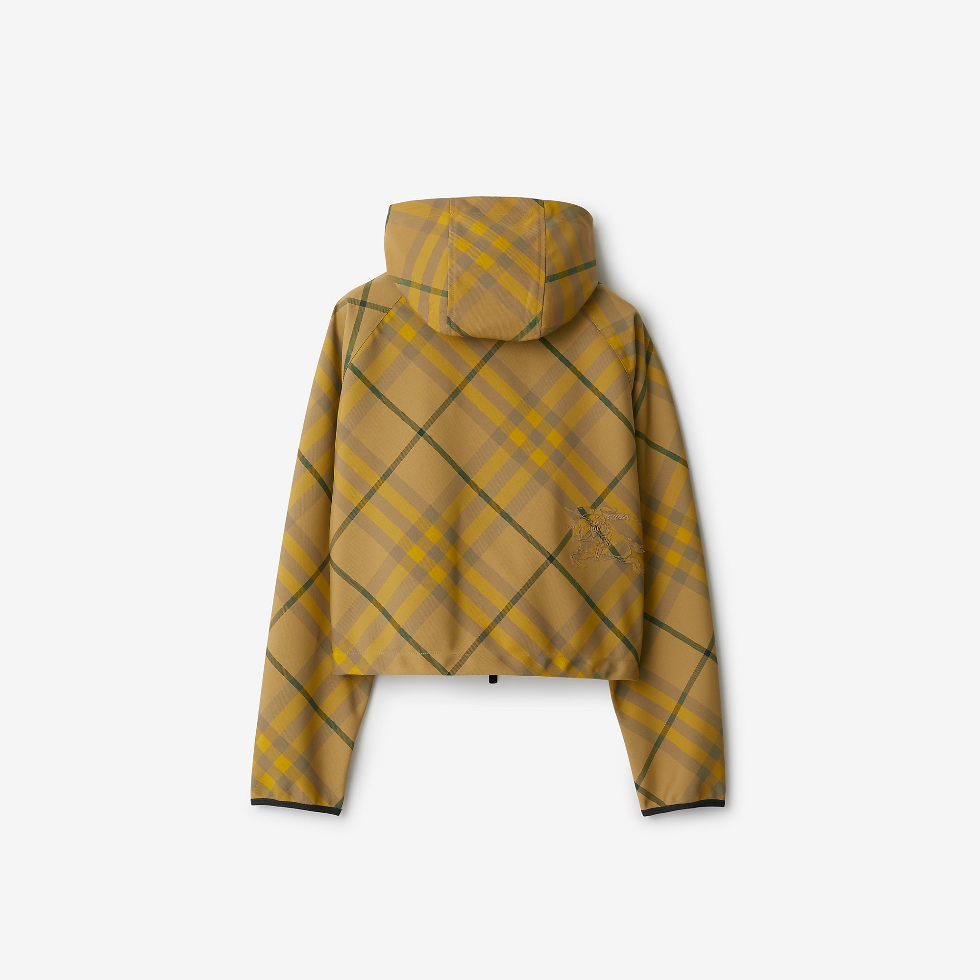 Cropped Check Lightweight Jacket - 5