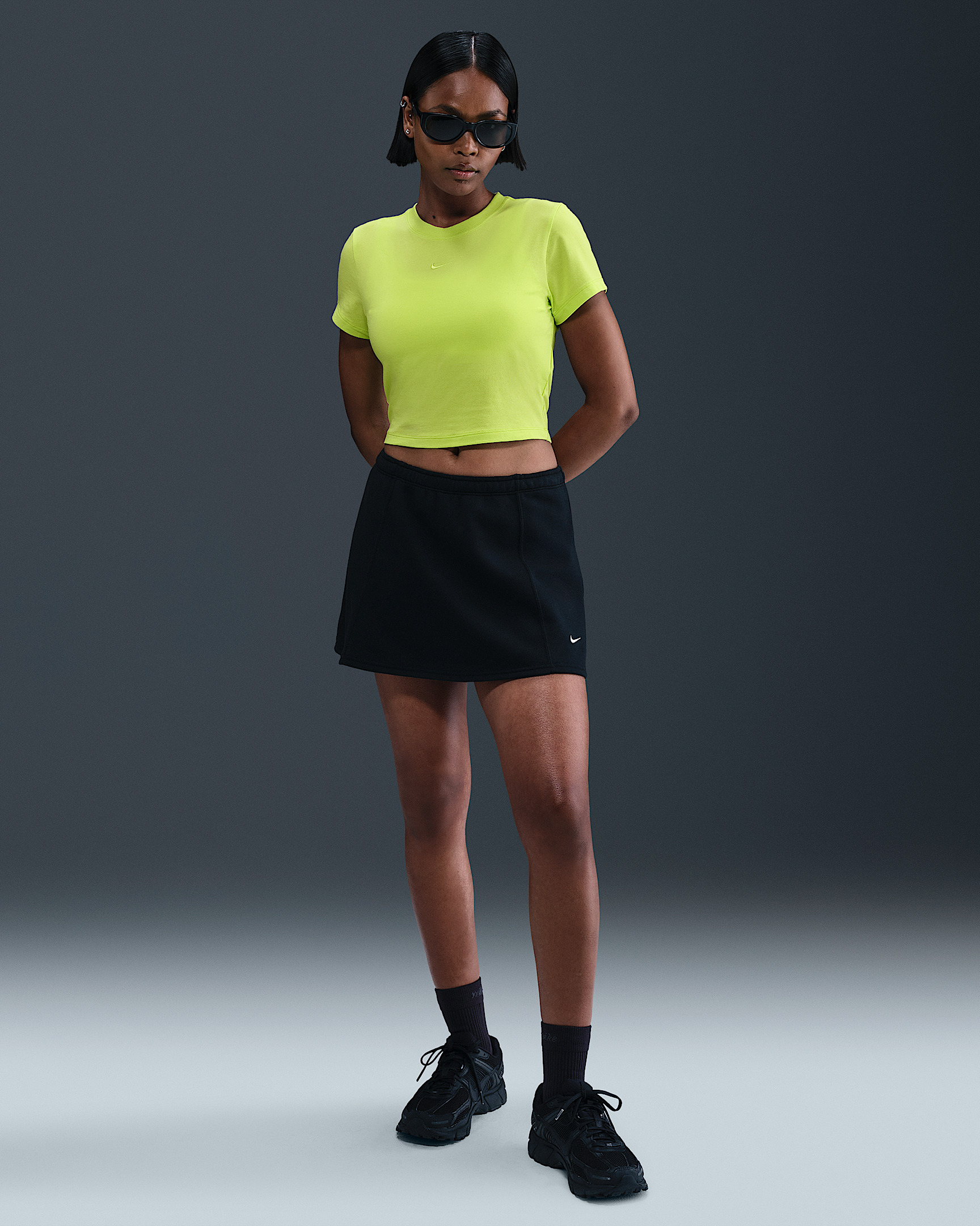 Nike Sportswear Chill Knit Women's Cropped T-Shirt - 4