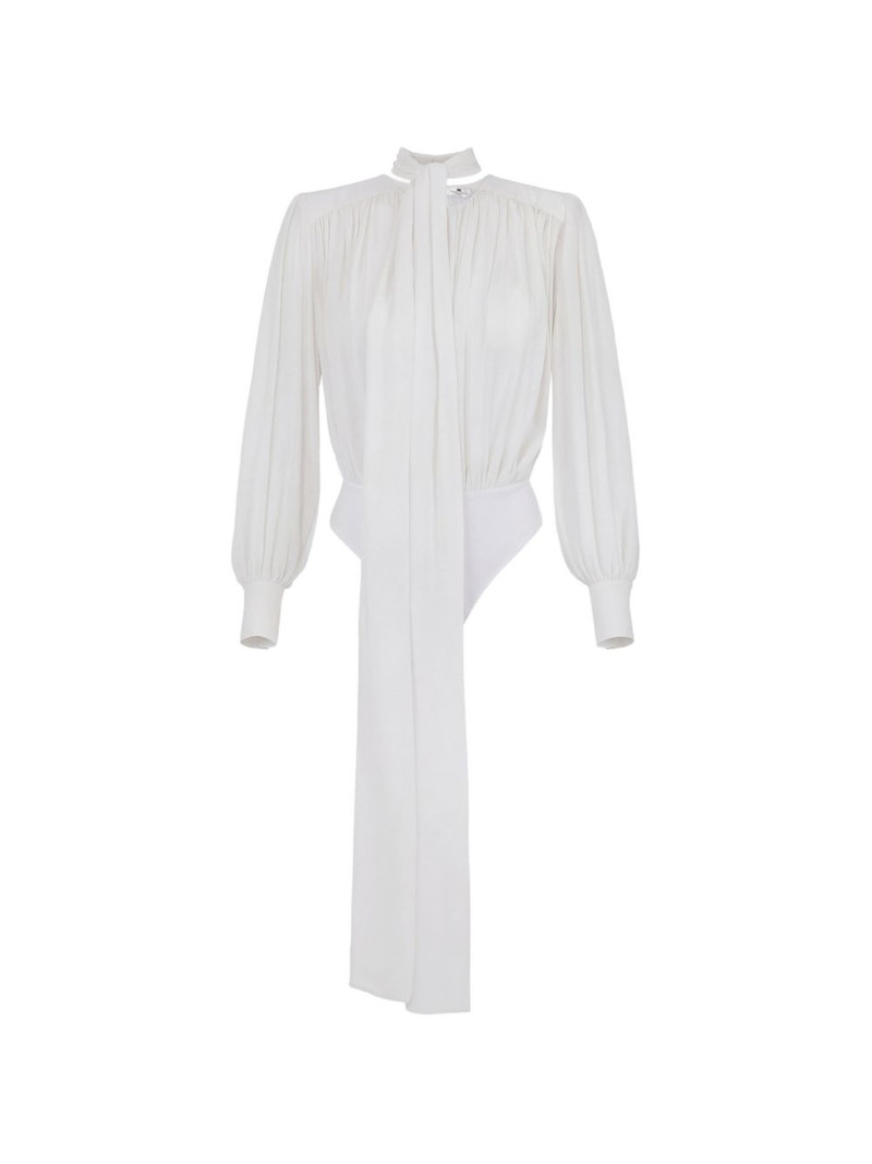 balloon-sleeve bodysuit 1