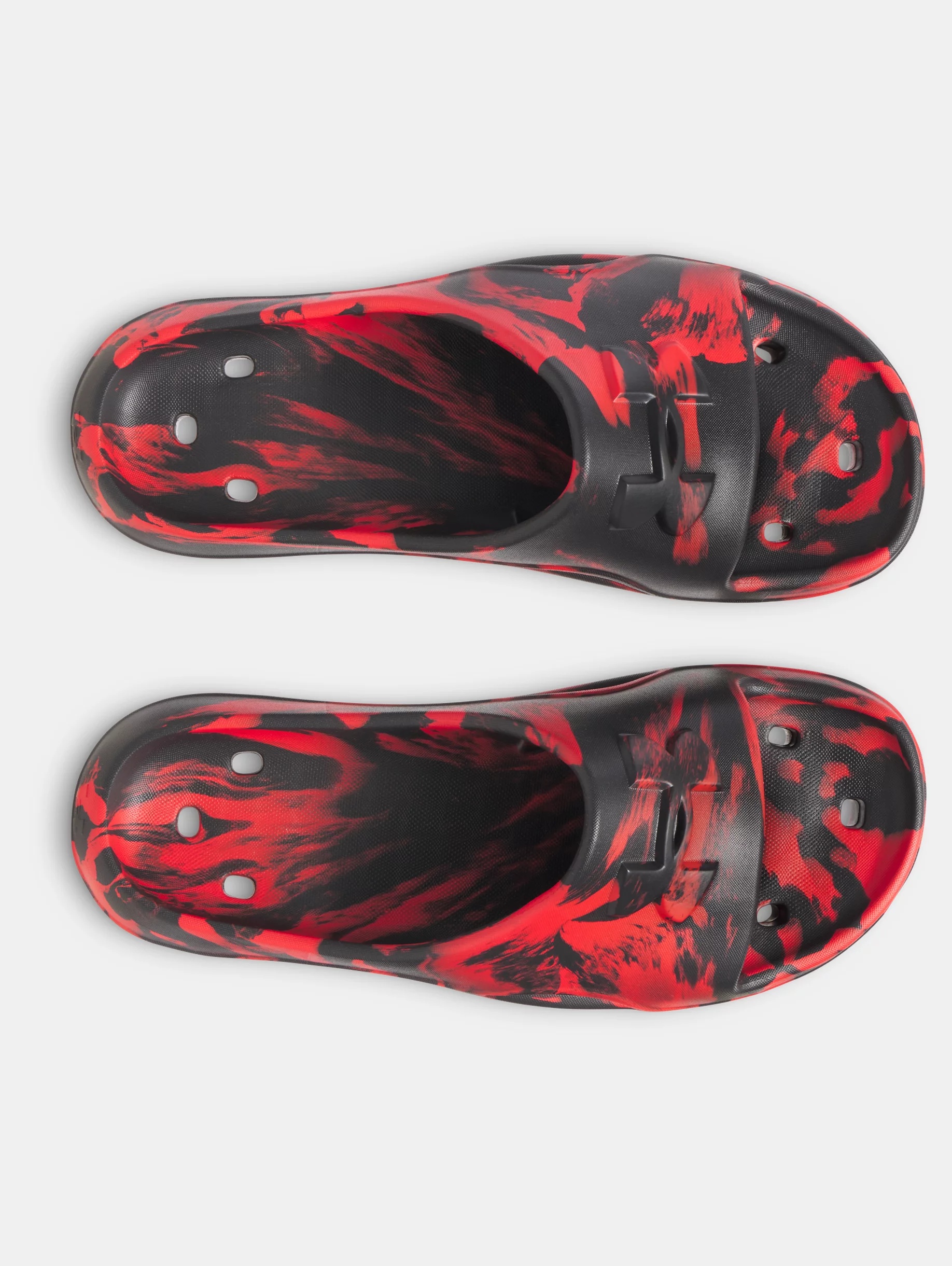 Men's UA Locker V Camo Slides - 3