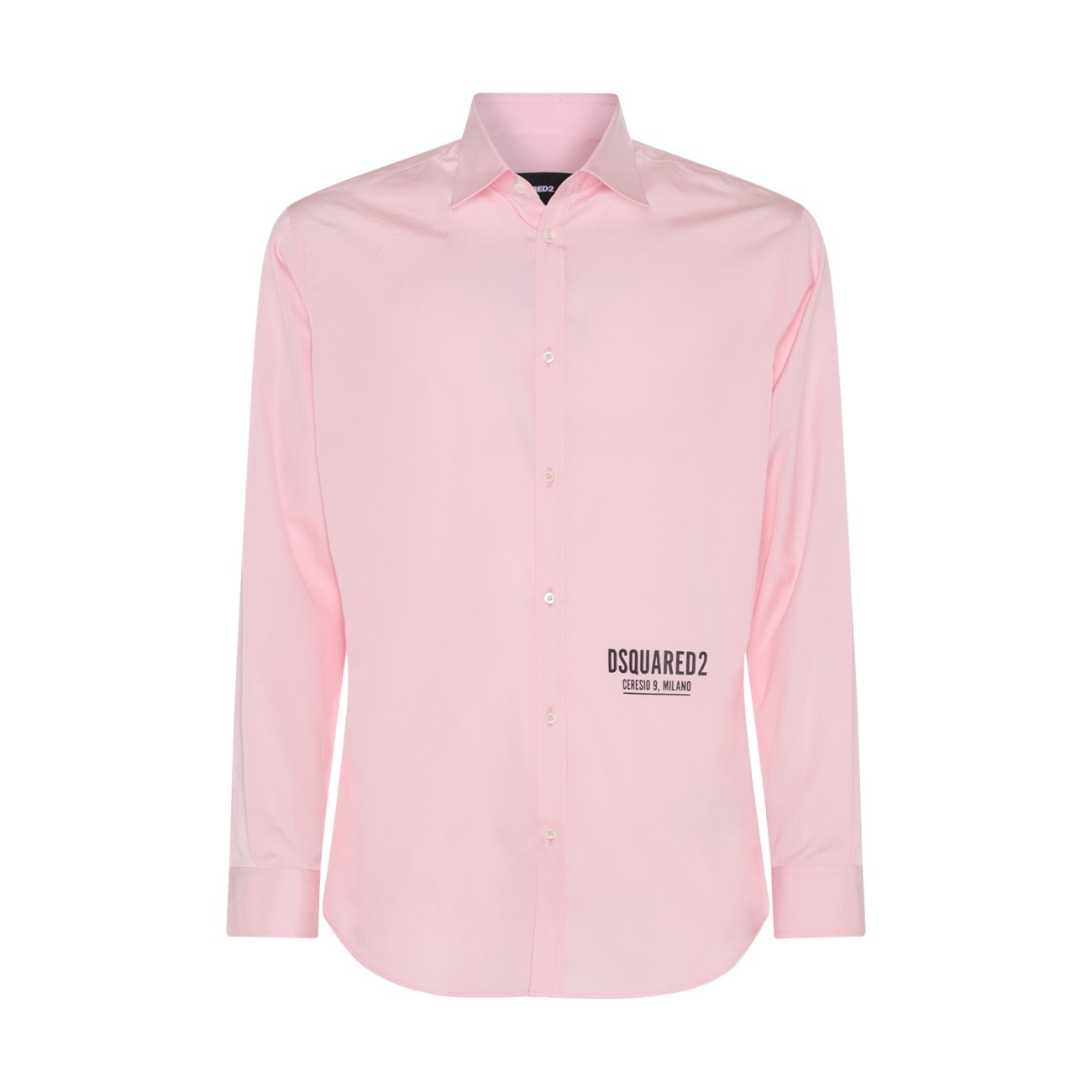 pink cotton shirt - 1