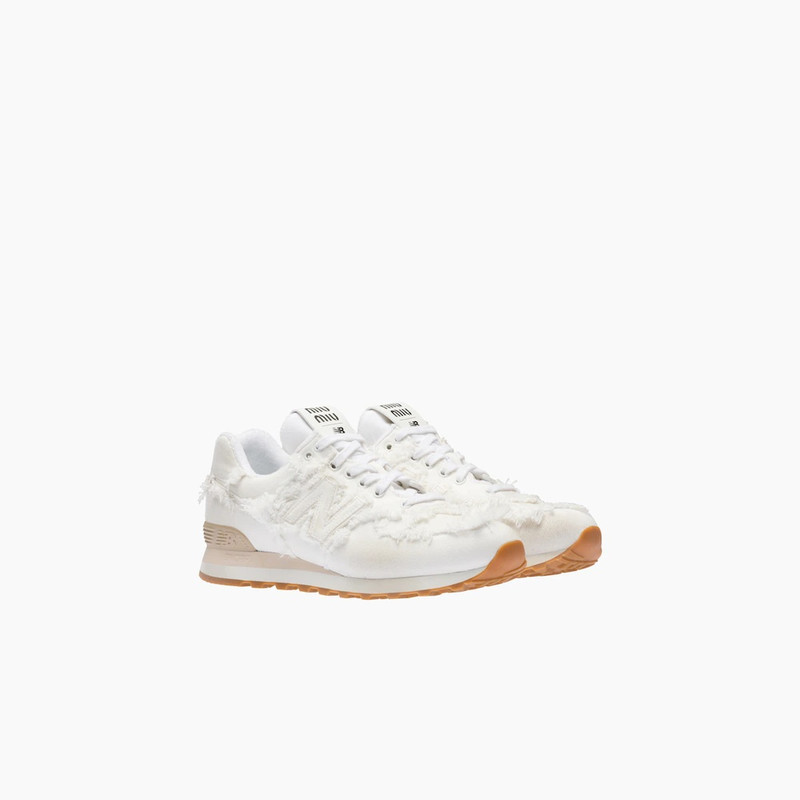 574 New Balance x Miu Miu denim sneakers - 1