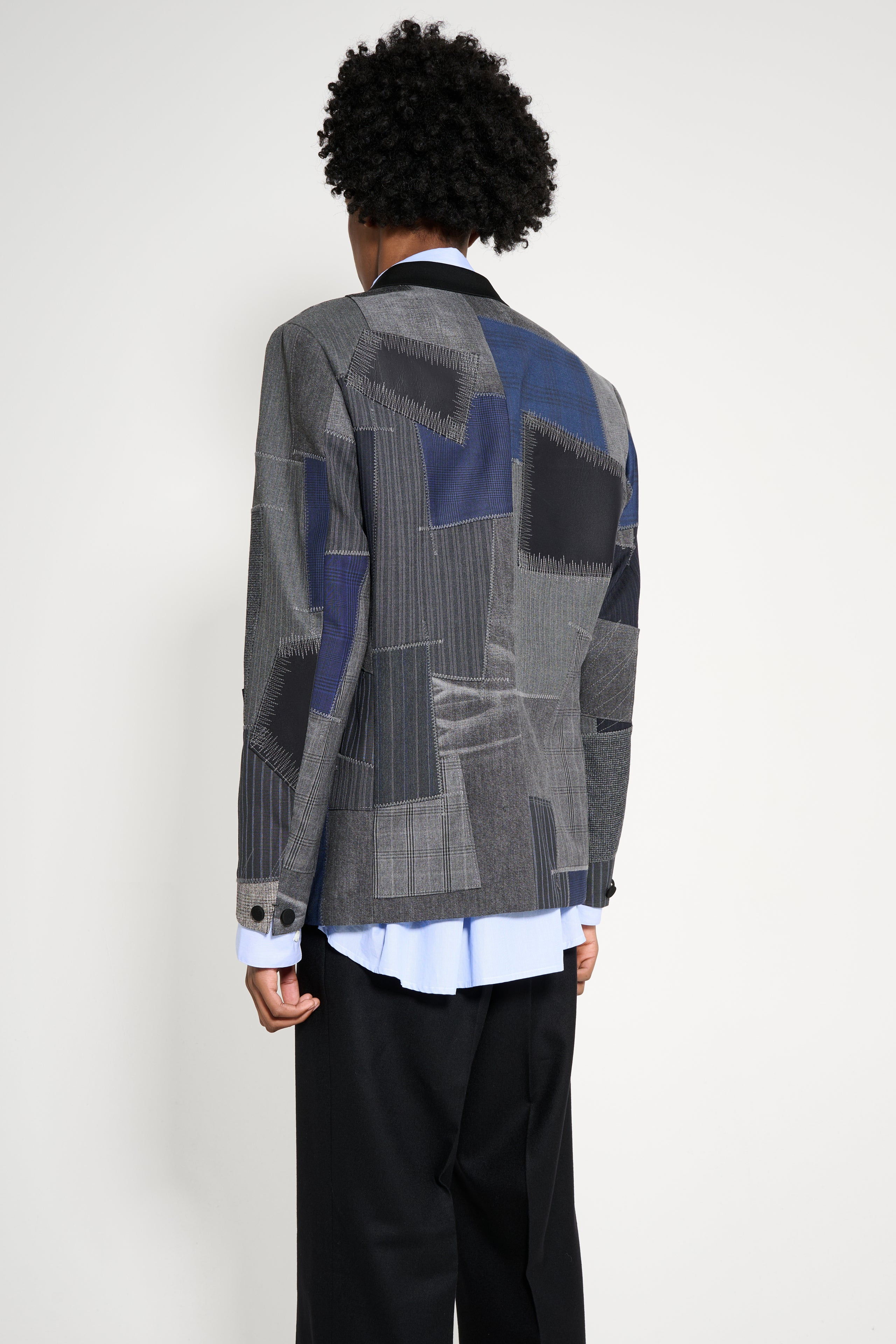 JUNYA WATANABE MAN PATCHWORK JACKET MULTI - 5