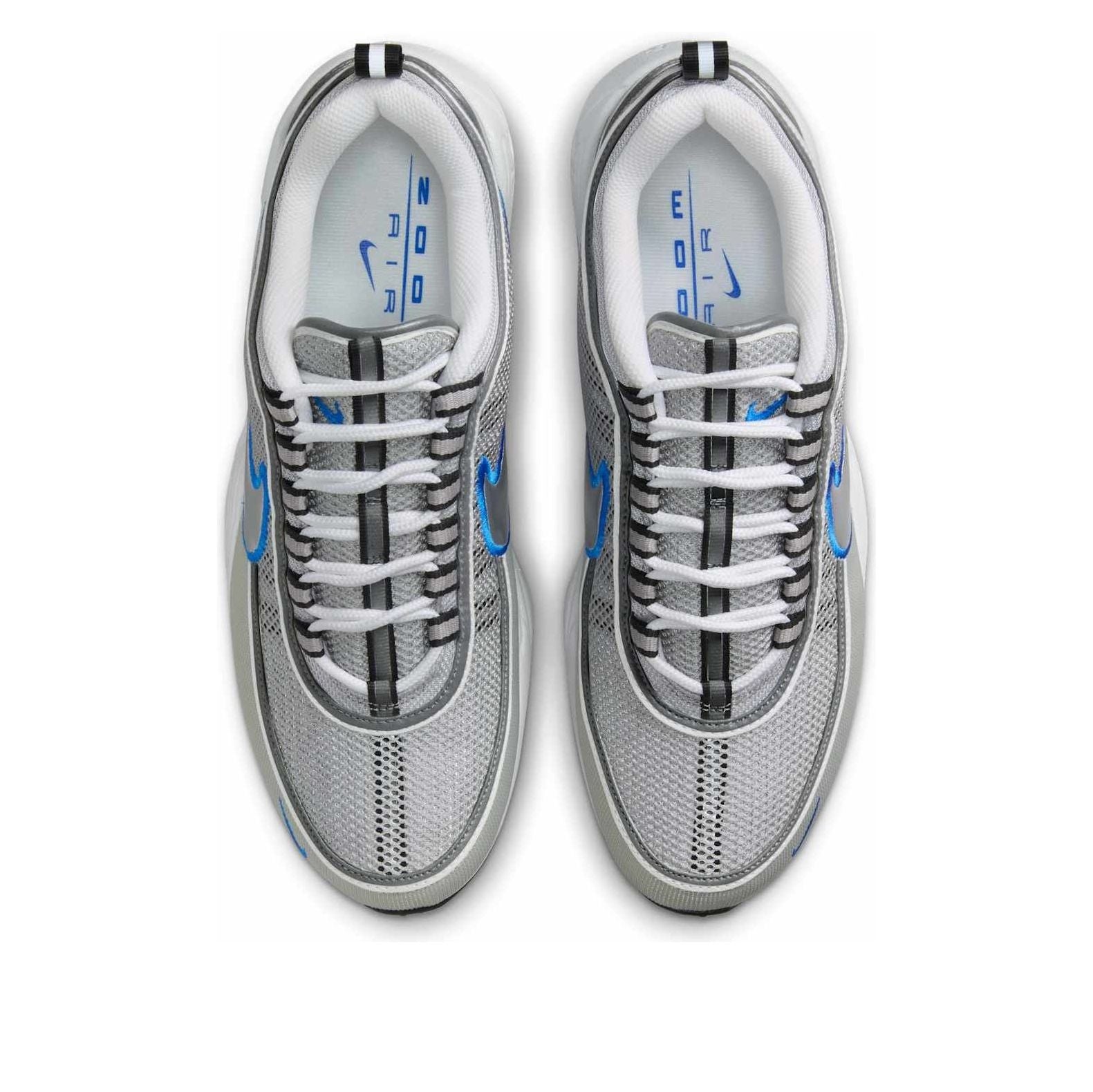 Nike Air Zoom Spiridon 'Metallic Silver Signal Blue' HF9117-003 - 4