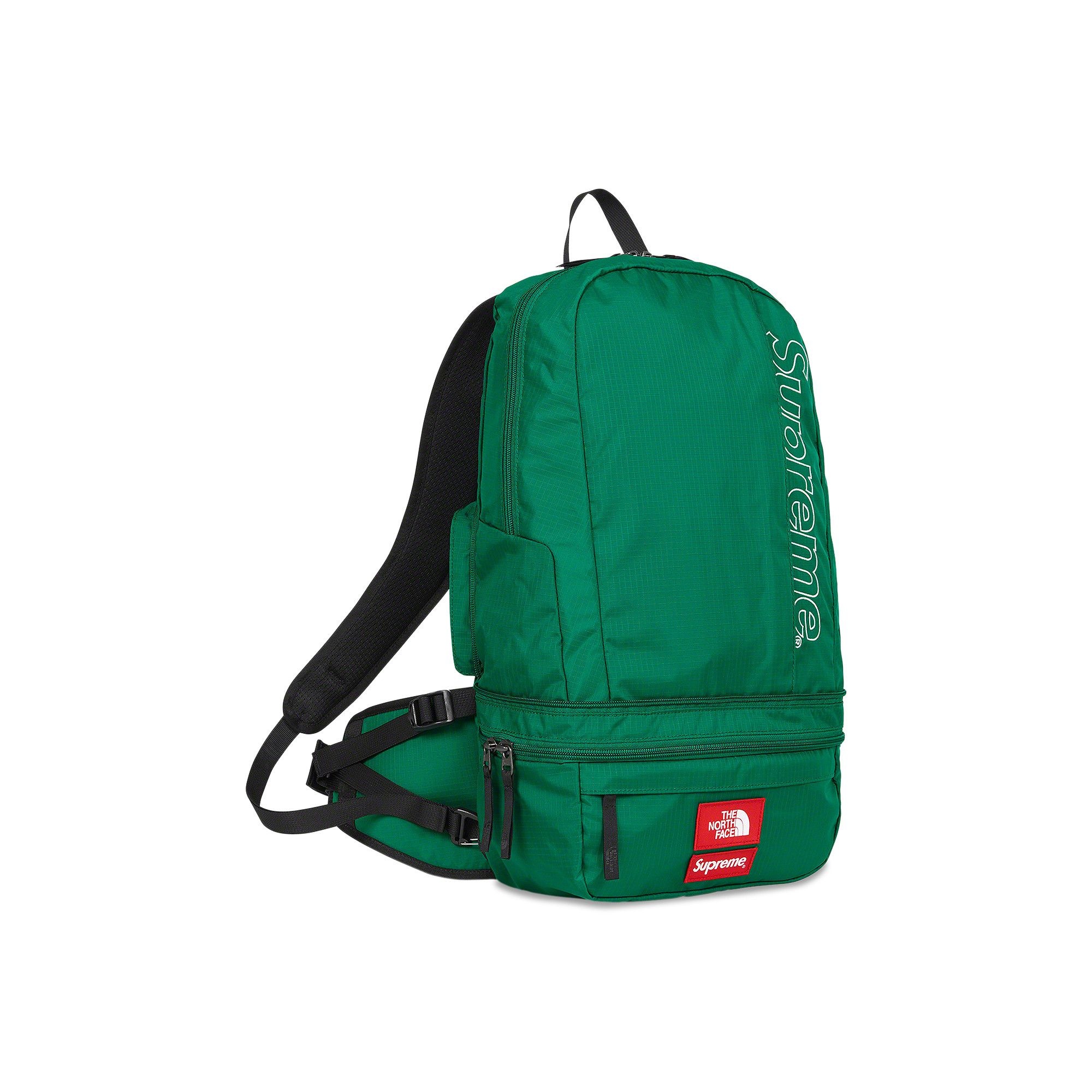 Supreme x The North Face Trekking Convertible Backpack + Waist Bag 'Dark Green' - 3