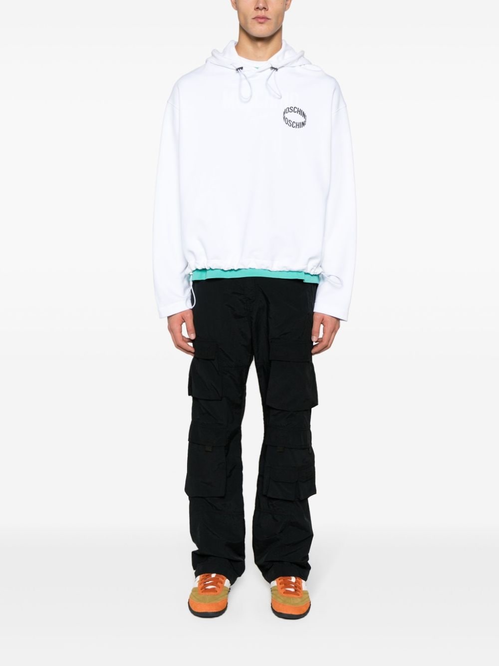 logo-appliquÃ© organic cotton sweatshirt - 2