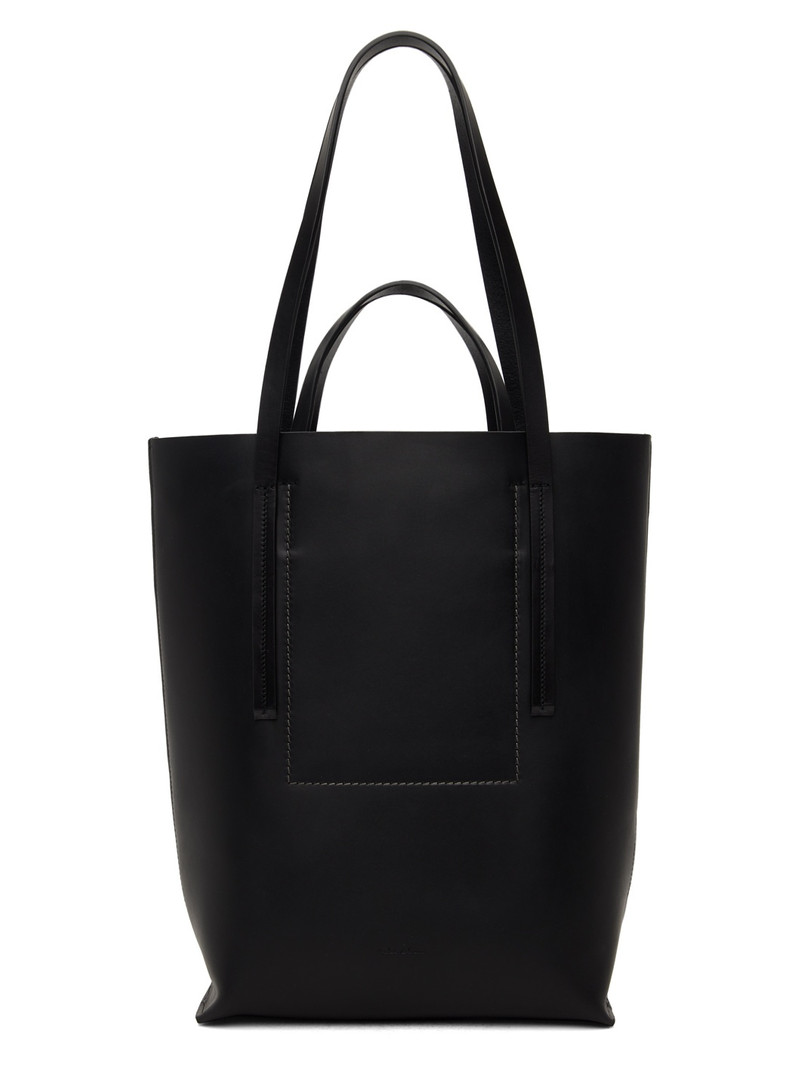 Black Porterville Medium Shopper Tote 1