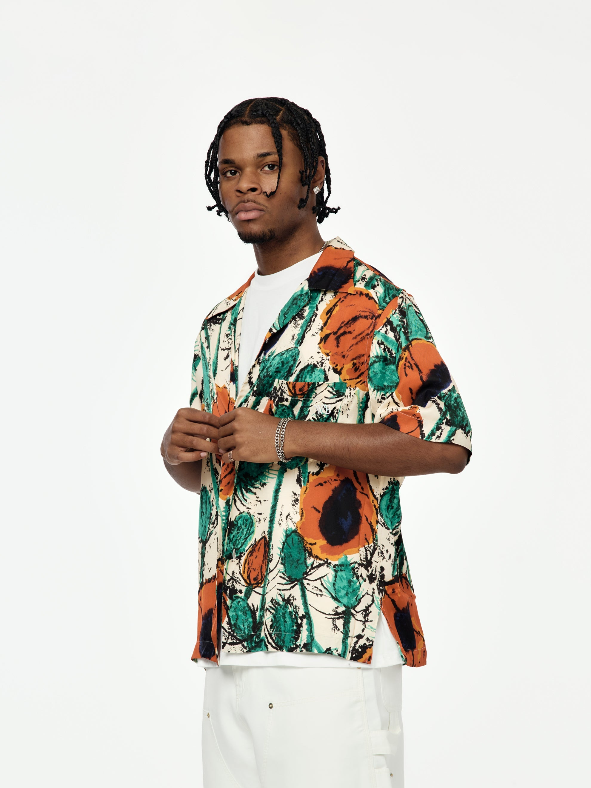 HIGHLIFE BOWLING SHIRT (POPPY RED) - 2