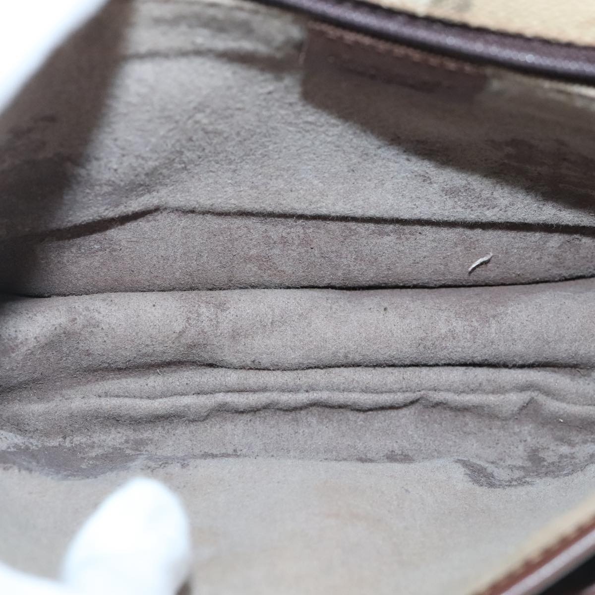 Burberry Nova Check Shoulder Bag Leather Beige - 11