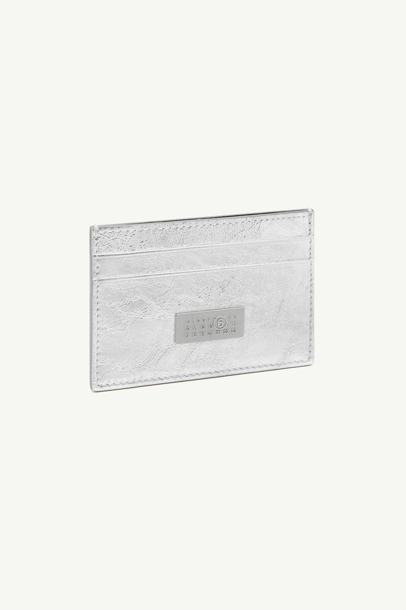 MM6 Maison Margiela Numeric leather card holder outlook