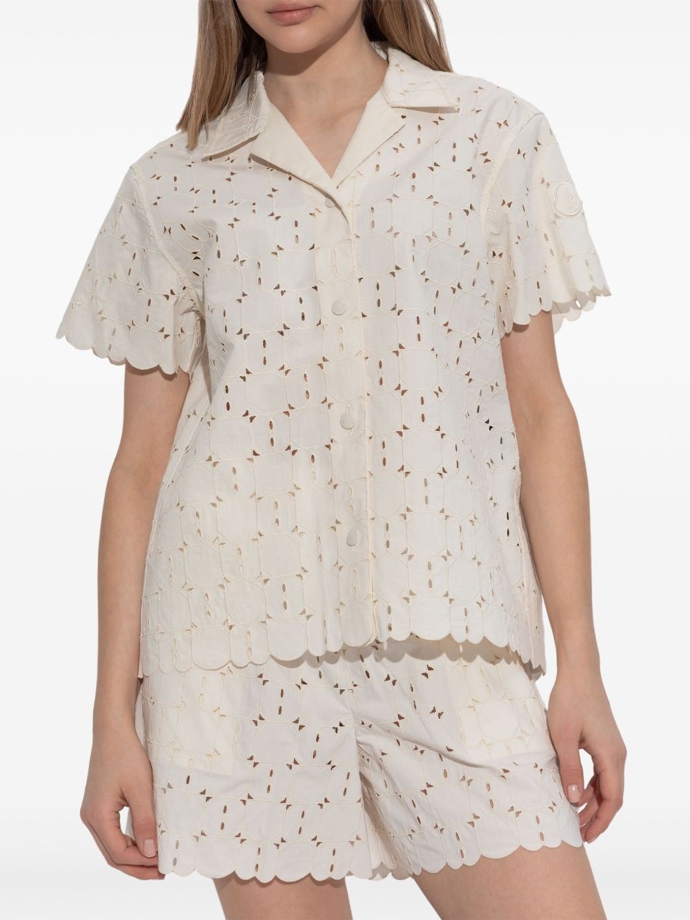 broderie-anglaise shirt - 3