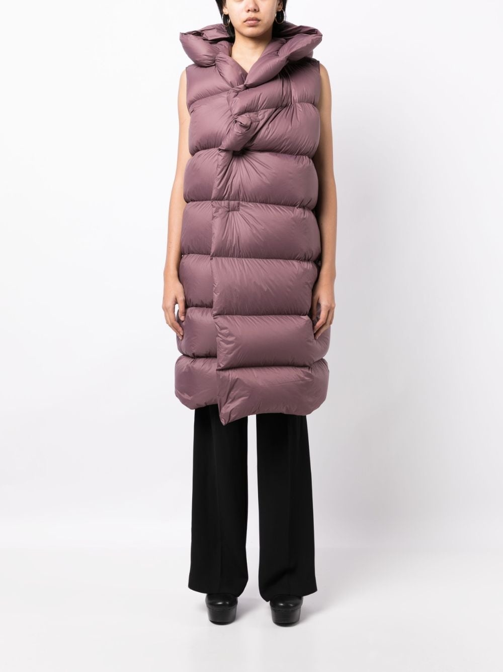 Luxor quilted hooded gilet - 2