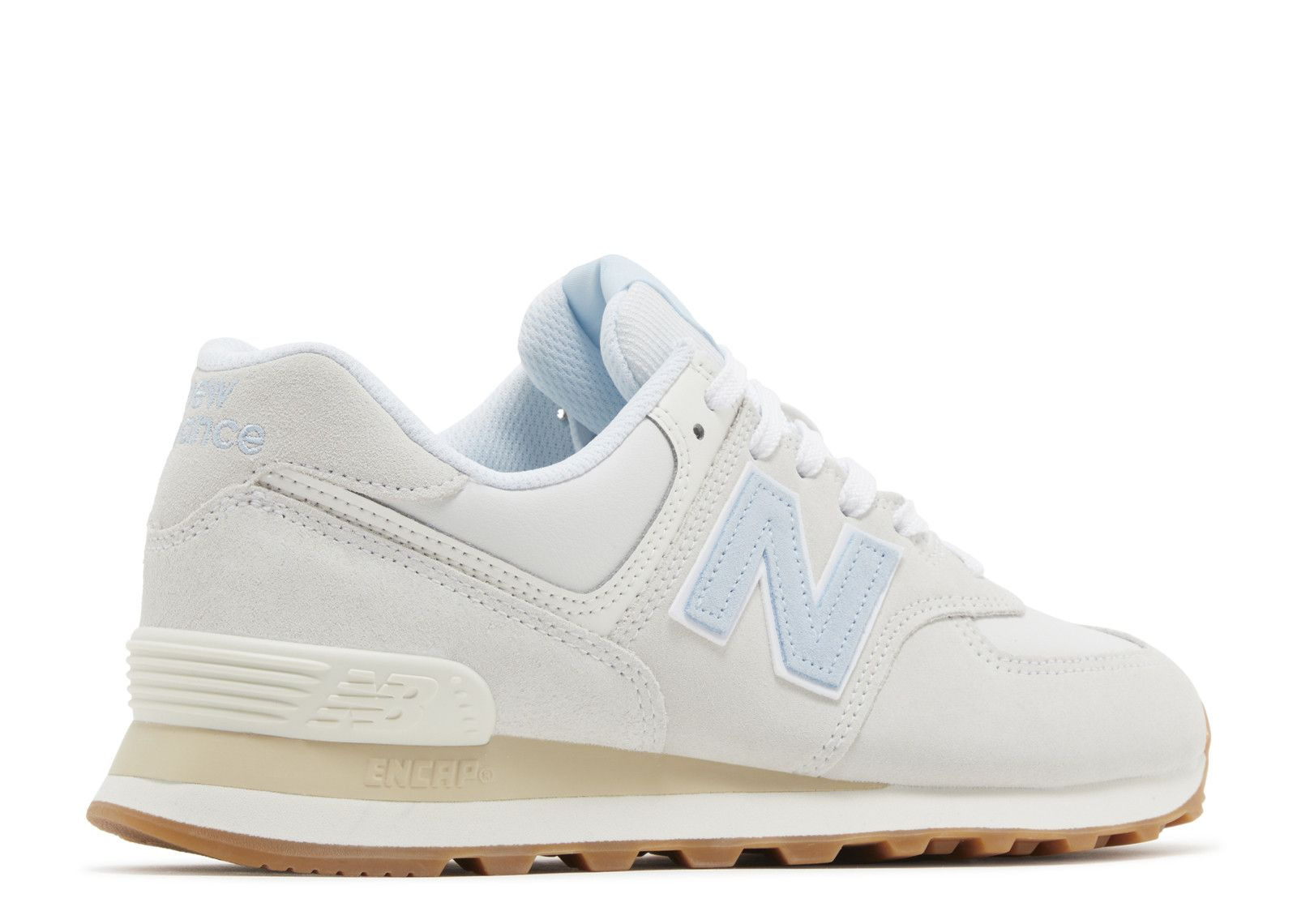 NEW BALANCE WMNS 574 'REFLECTION LIGHT CHROME BLUE' - 3
