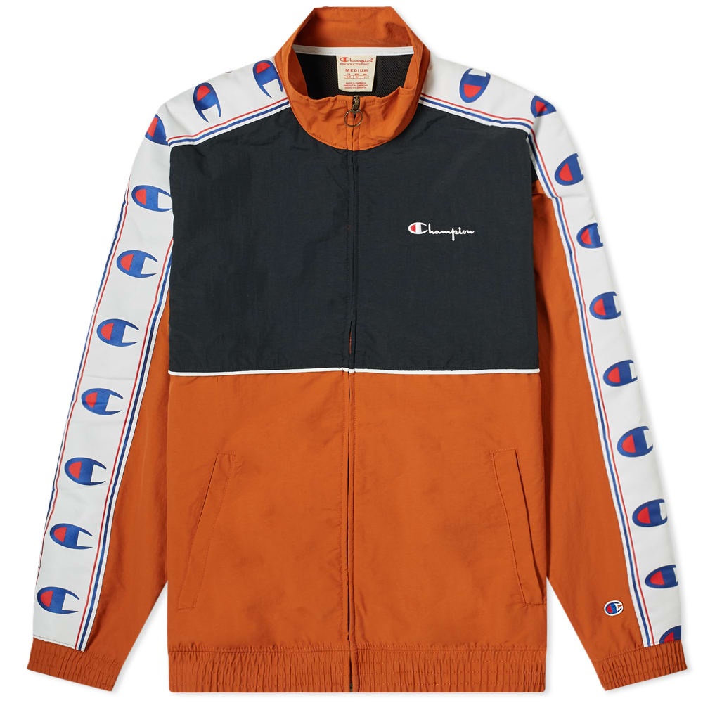 Champion Reverse Weave Tape Sleeve Track Top - 1