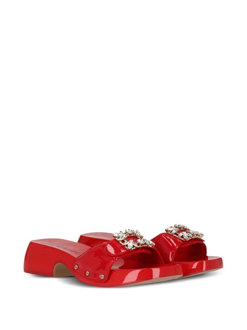 Roger Vivier 45mm crystal-embellished sandals outlook