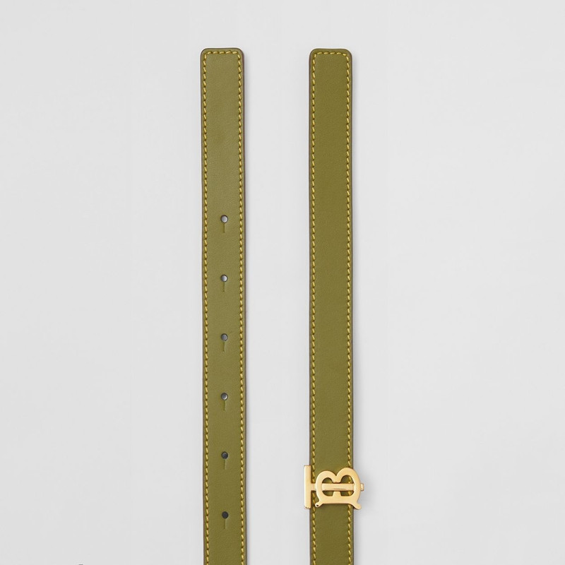 Reversible Monogram Motif Leather Belt 7