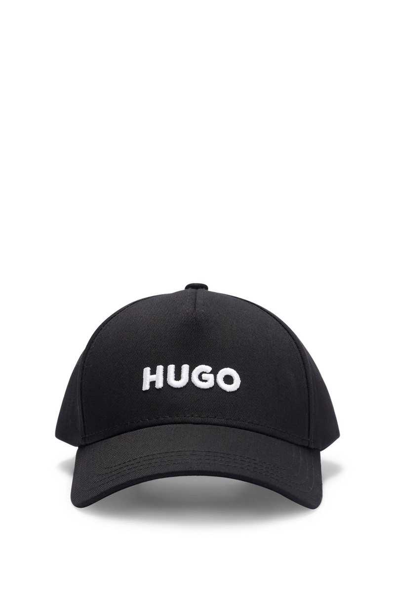 HUGO COTTON-TWILL CAP WITH EMBROIDERED LOGO AND SNAP CLOSURE outlook