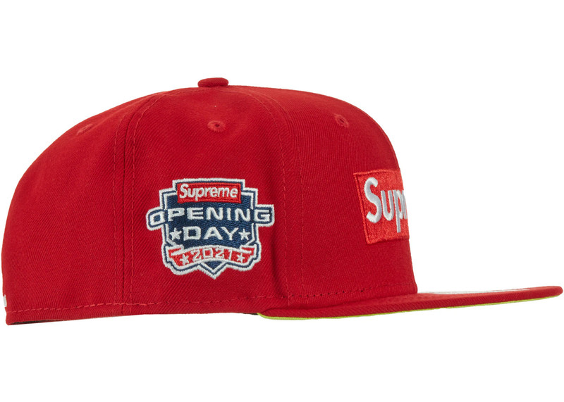 Supreme Supreme No Comp Box Logo New Era Red outlook