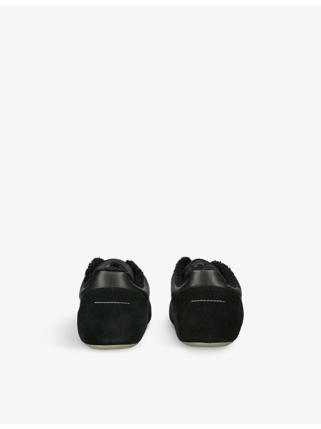 Anatomic Leather and Suede Low-Top Trainers - 4