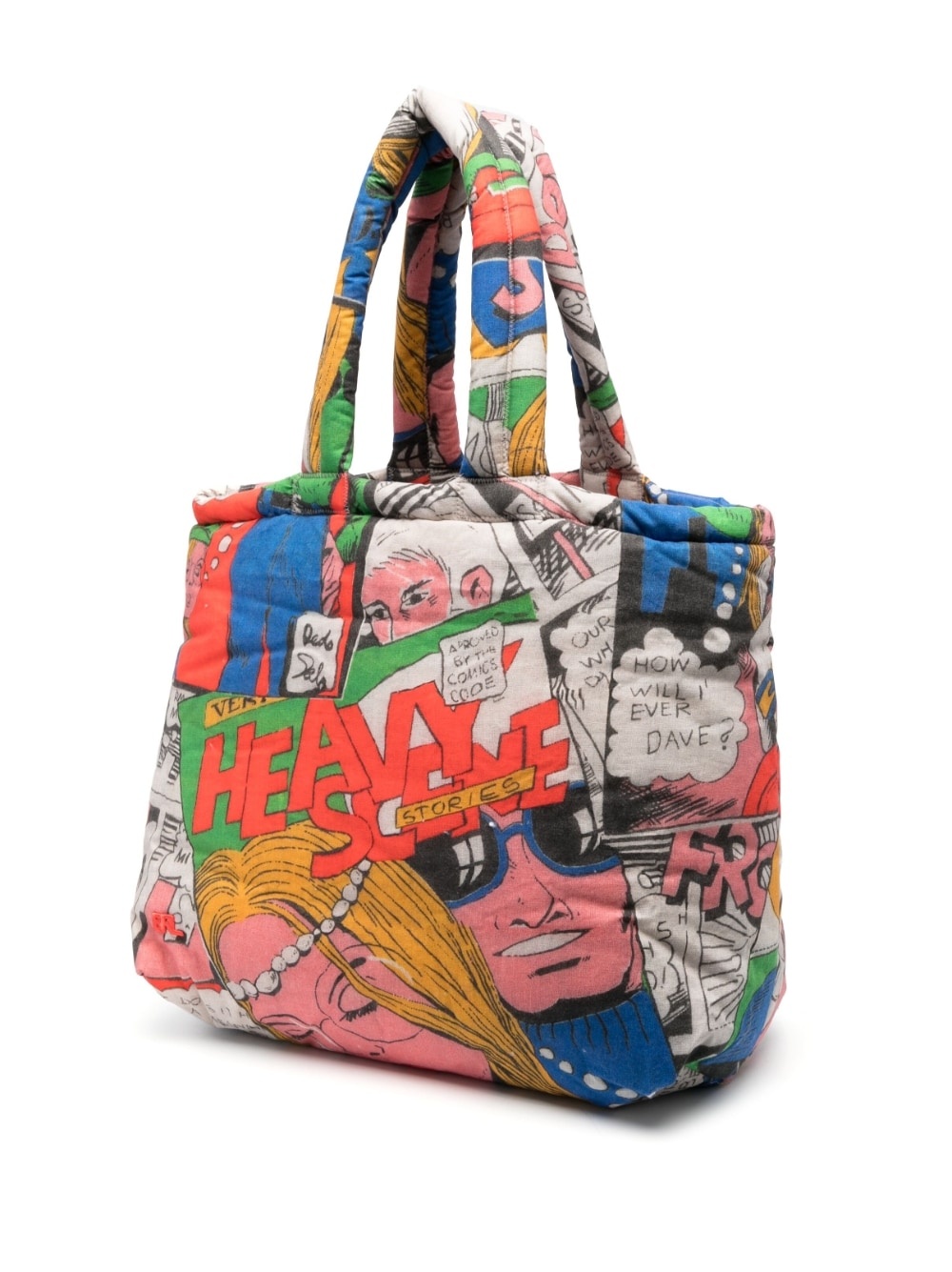 graphic-print tote bag - 3