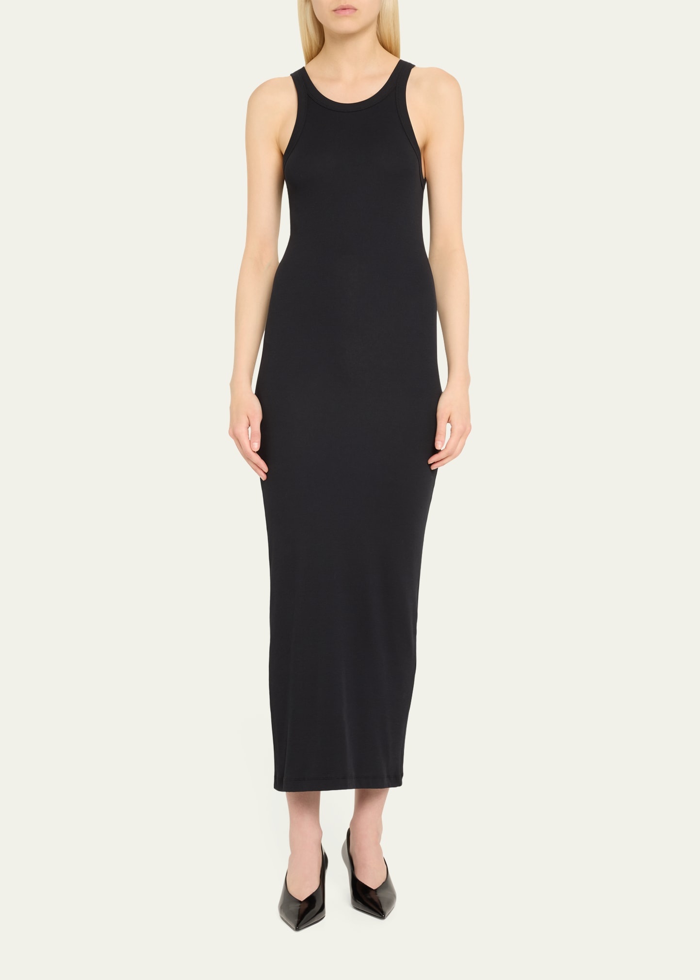 Curved Rib Tank Dress - 2