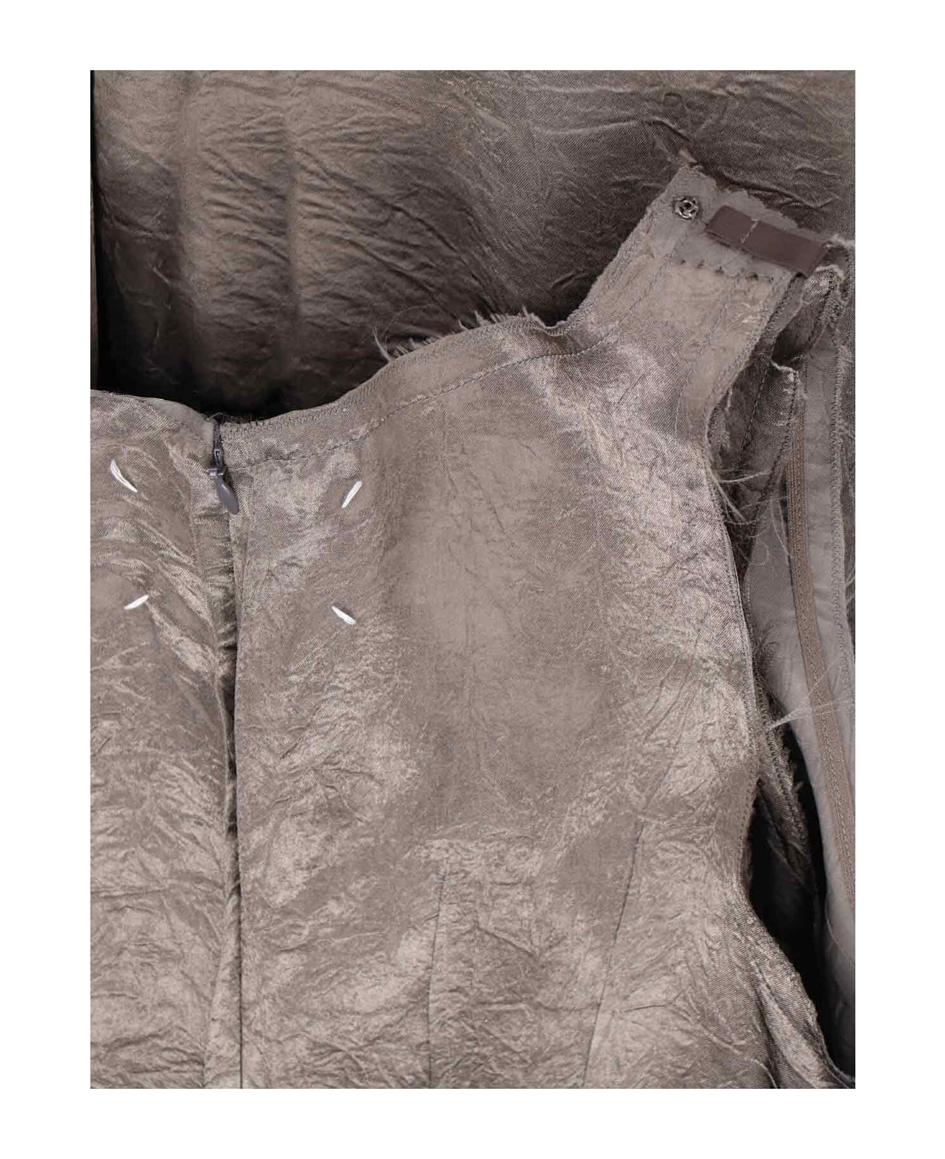 'anonimity Of The Lining' Midi Dress - 5