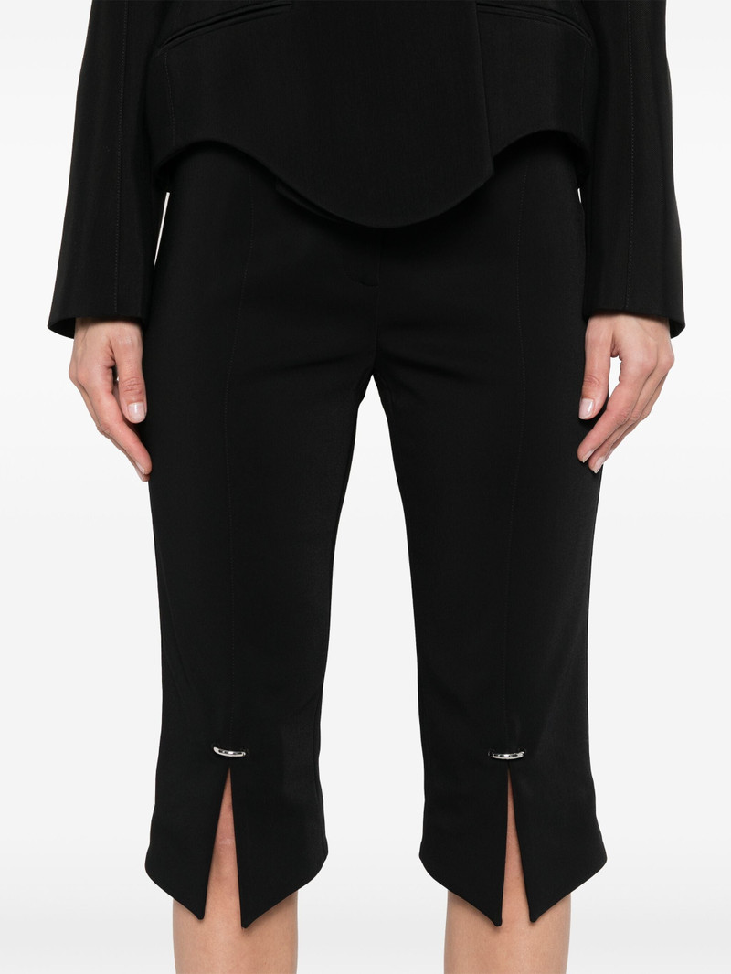 MUGLER Pierced Cropped Trousers outlook