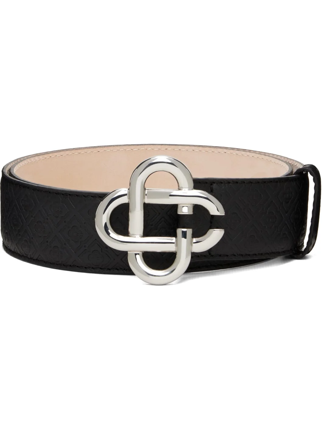 Black Monogram CC Belt - 1