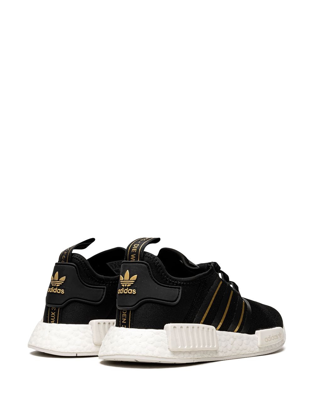 NMD_R1 low-top "Black Gold Metallic" sneakers - 3