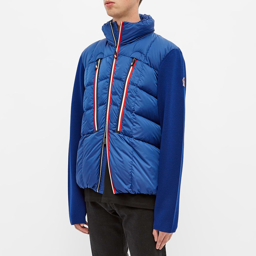 Moncler Grenoble Maglione Knitted Arm Down Jacket - 5