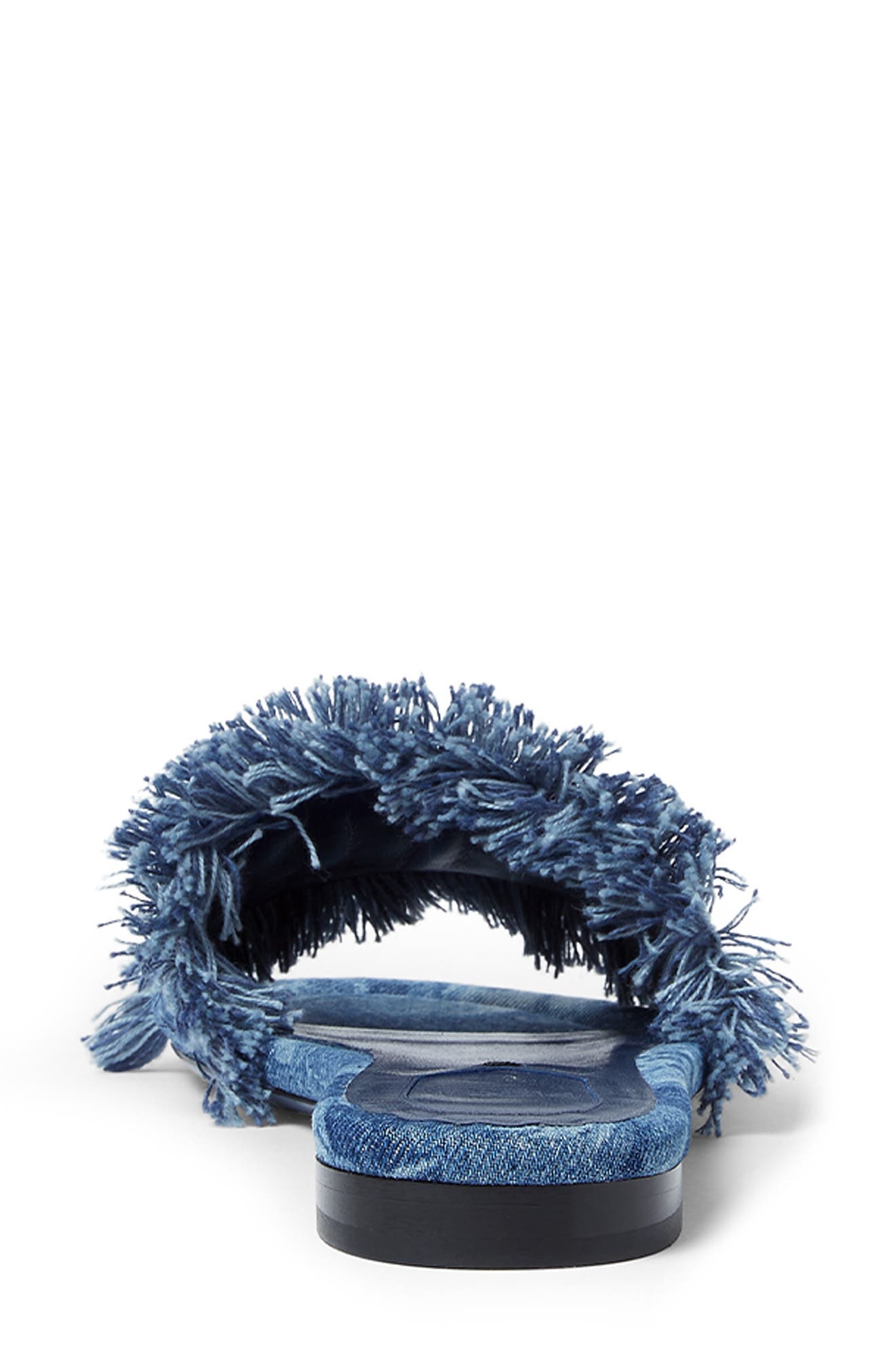 Fendi Sunshine Flat Sandal in Blue at Nordstrom - 4