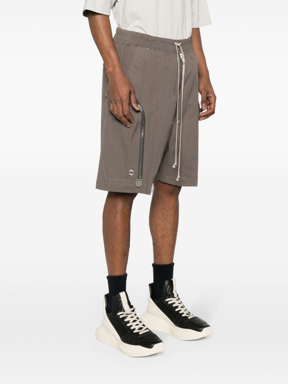 Bauhaus Bela drop-crotch shorts - 3