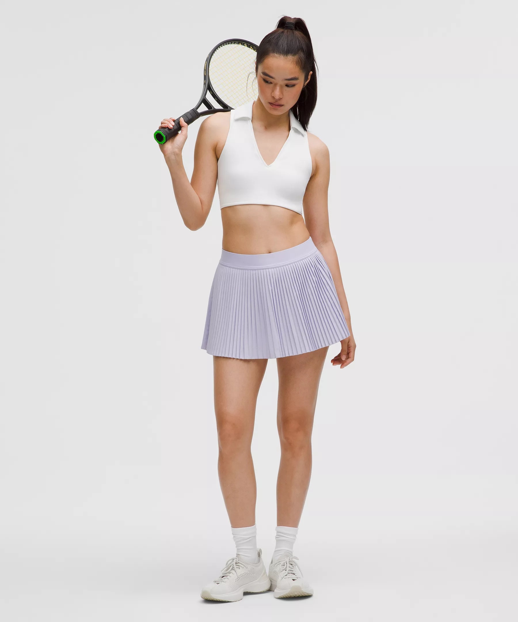 Varsity High-Rise Pleated Tennis Skirt - 7