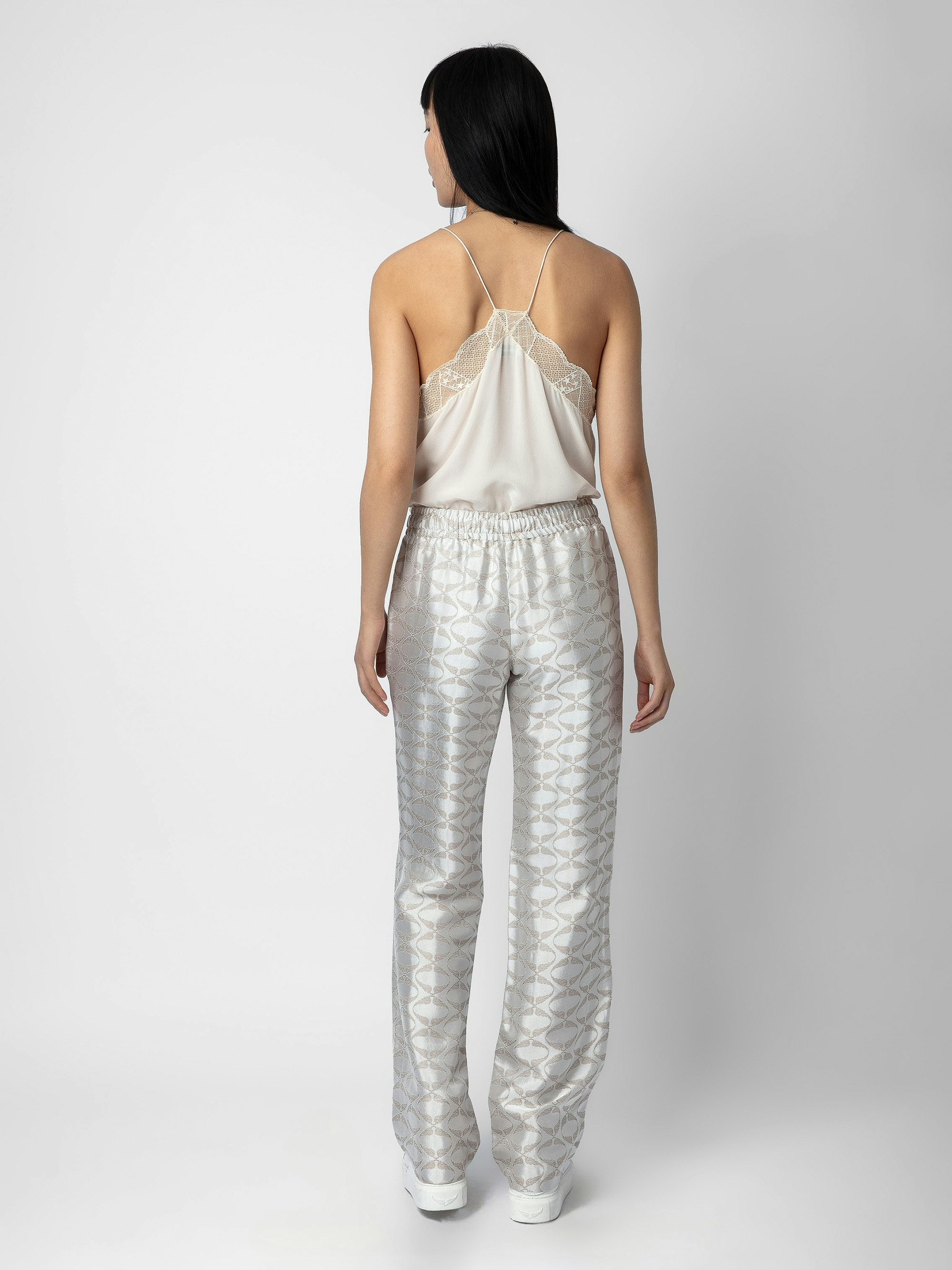 Pomy Wings Jacquard Pants - 3