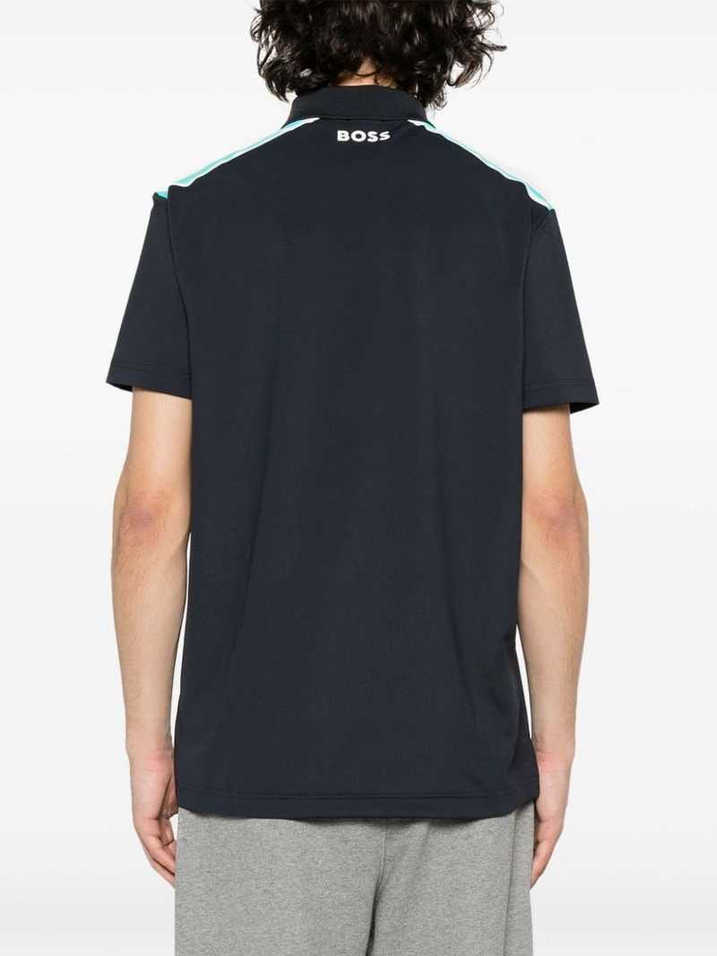 logo-print polo shirt 4