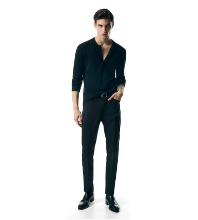 TOM FORD LYOCELL COTTON RIB HENLEY outlook