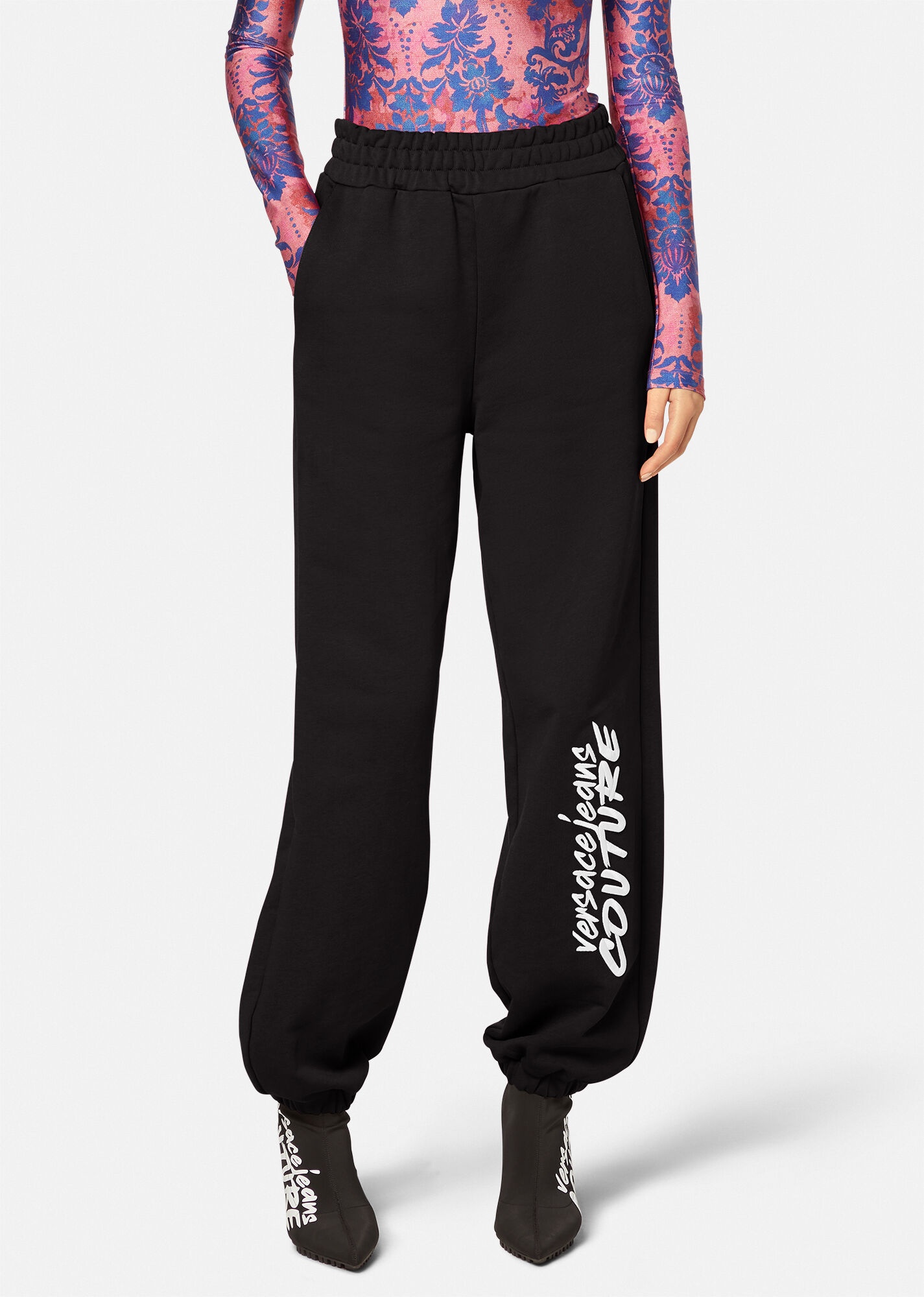 Logo Brush Couture Sweatpants - 3