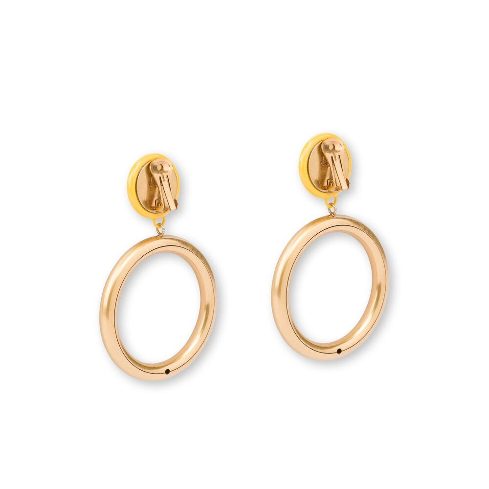 Moschino Gold Earrings Women - 3
